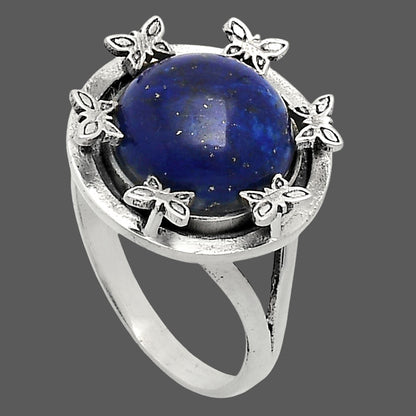Premium Quality Lapis Lazuli Ring size-8.5 R-1716 42-ER13652