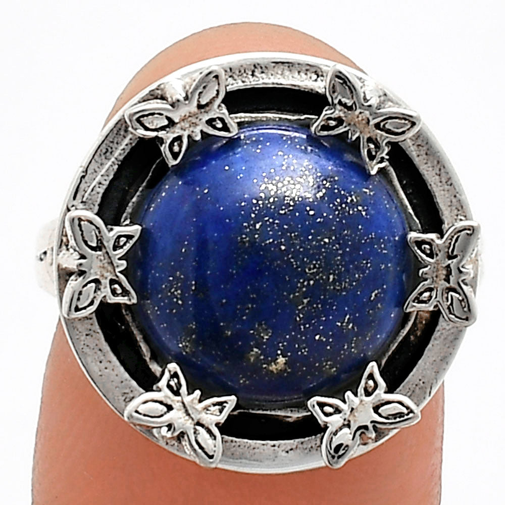 Premium Quality Natural Lapis Lazuli Ring size-7 R-1716 42-ER13653