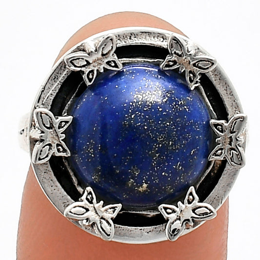 Premium Quality Natural Lapis Lazuli Ring size-7 R-1716 42-ER13653