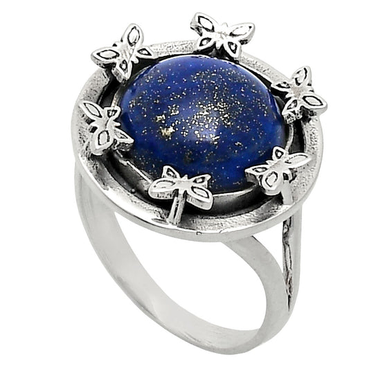 Premium Quality Natural Lapis Lazuli Ring size-7 R-1716 42-ER13653