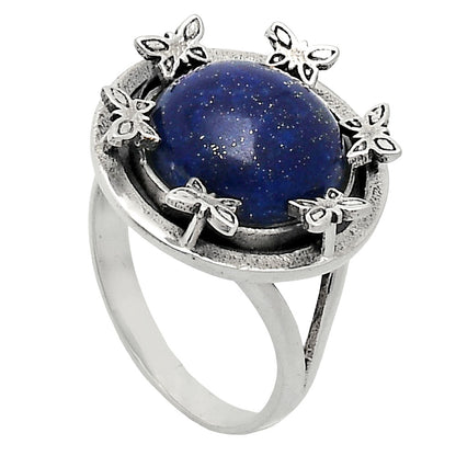 Premium Quality Natural Lapis Lazuli Ring size-7 R-1716 42-ER13654