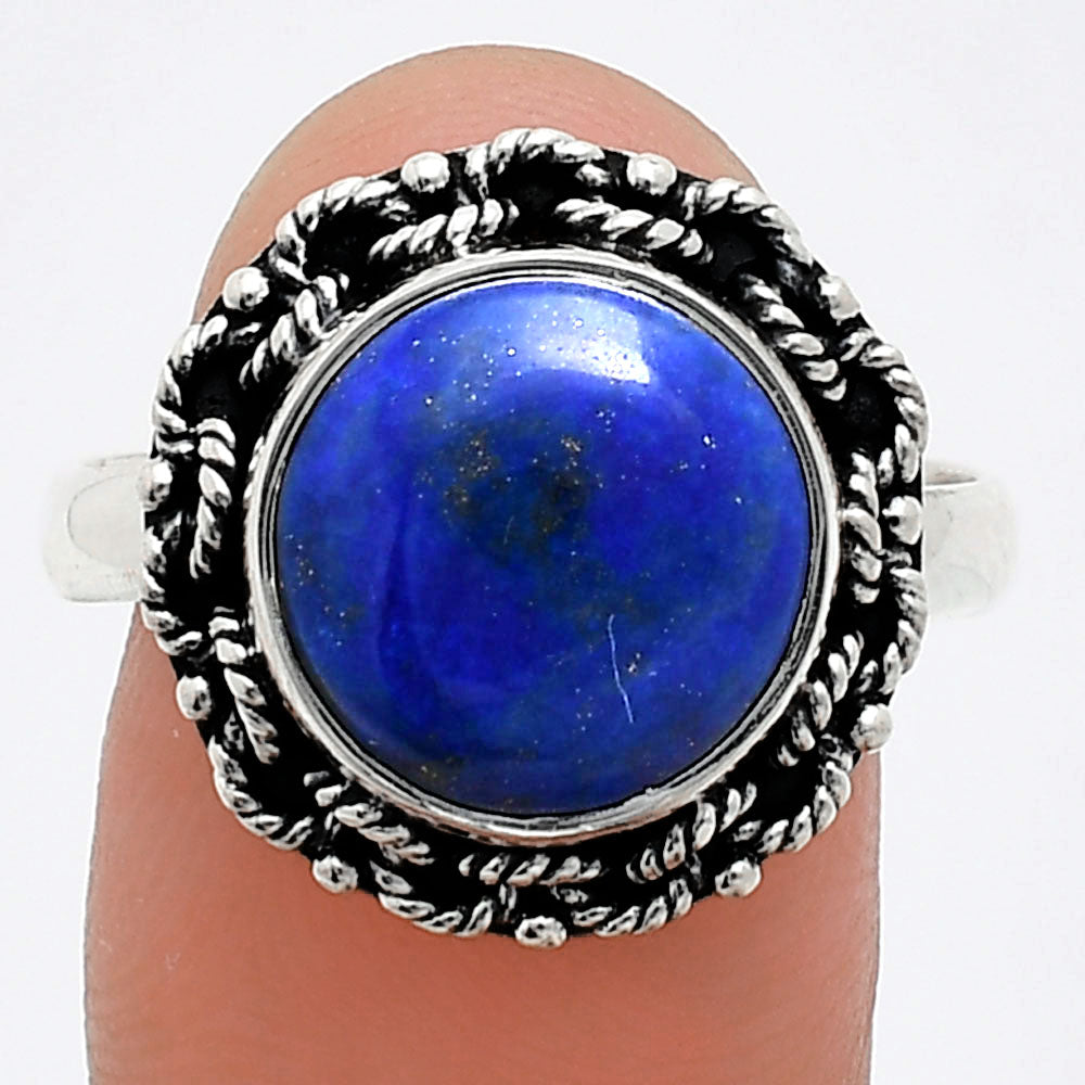 Premium Quality Natural Lapis Lazuli Ring size-9 R-1266 42-ER13656