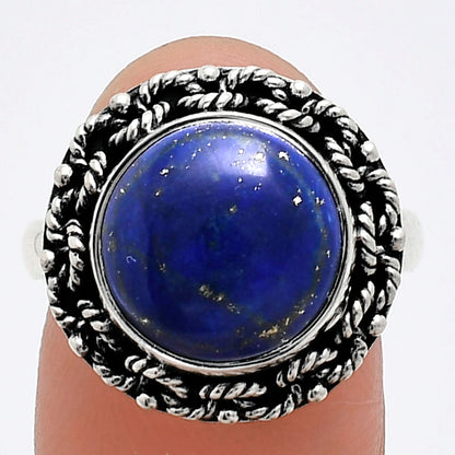 Premium Quality Natural Lapis Lazuli Ring size-8 R-1266 42-ER13657
