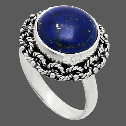 Premium Quality Natural Lapis Lazuli Ring size-8 R-1266 42-ER13657