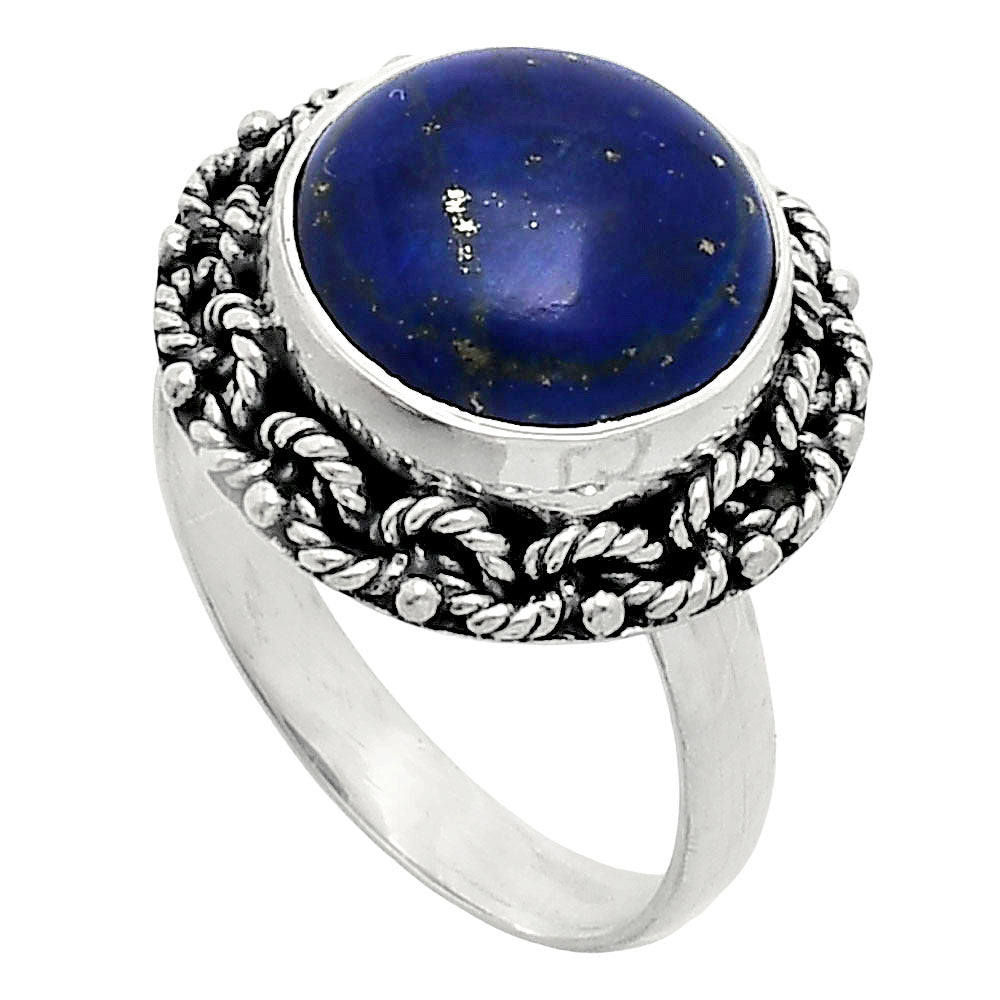 Premium Quality Natural Lapis Lazuli Ring size-8 R-1266 42-ER13657