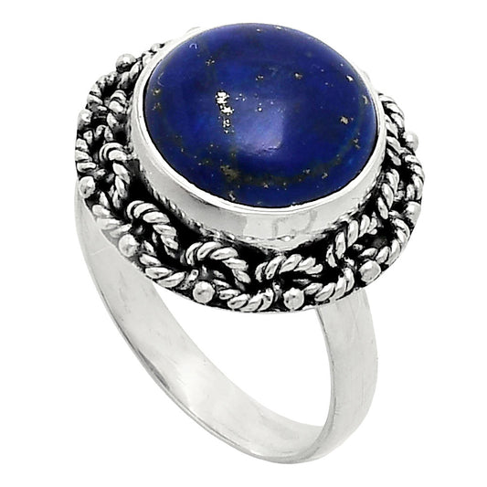 Premium Quality Natural Lapis Lazuli Ring size-8 R-1266 42-ER13657