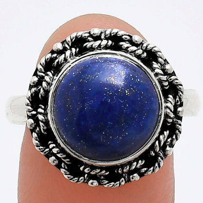 Premium Quality Lapis Lazuli Ring size-9.5 R-1266 42-ER13658