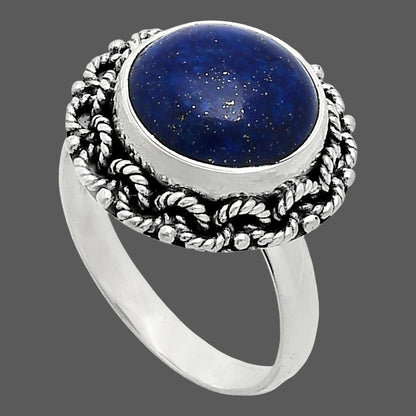 Premium Quality Lapis Lazuli Ring size-8.5 R-1266 42-ER13659