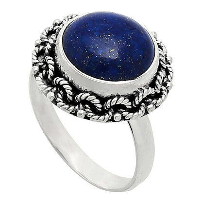 Premium Quality Lapis Lazuli Ring size-8.5 R-1266 42-ER13659