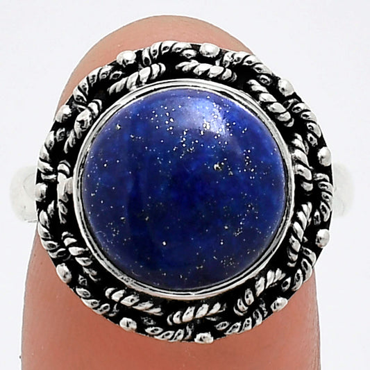 Premium Quality Natural Lapis Lazuli Ring size-8 R-1266 42-ER13663