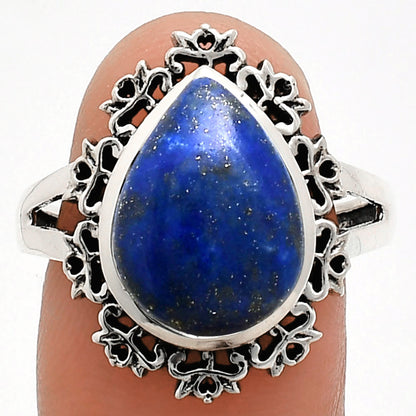 Premium Quality Lapis Lazuli Ring size-8.5 R-1114 42-ER13667