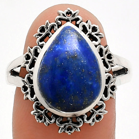 Premium Quality Lapis Lazuli Ring size-8.5 R-1114 42-ER13667