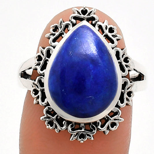 Premium Quality Natural Lapis Lazuli Ring size-8 R-1114 42-ER13668