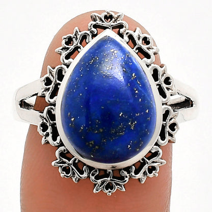 Premium Quality Natural Lapis Lazuli Ring size-9 R-1114 42-ER13670