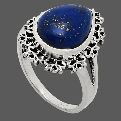 Premium Quality Natural Lapis Lazuli Ring size-9 R-1114 42-ER13670