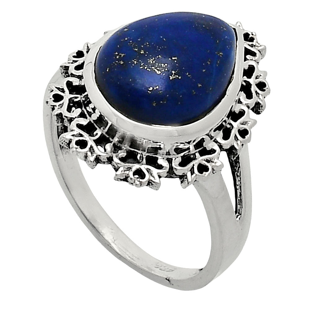 Premium Quality Natural Lapis Lazuli Ring size-9 R-1114 42-ER13670