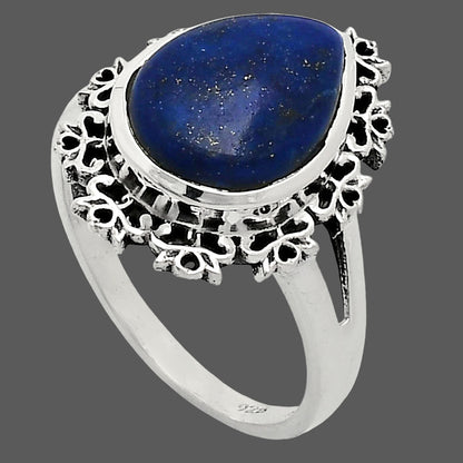 Premium Quality Lapis Lazuli Ring size-9.5 R-1114 42-ER13673