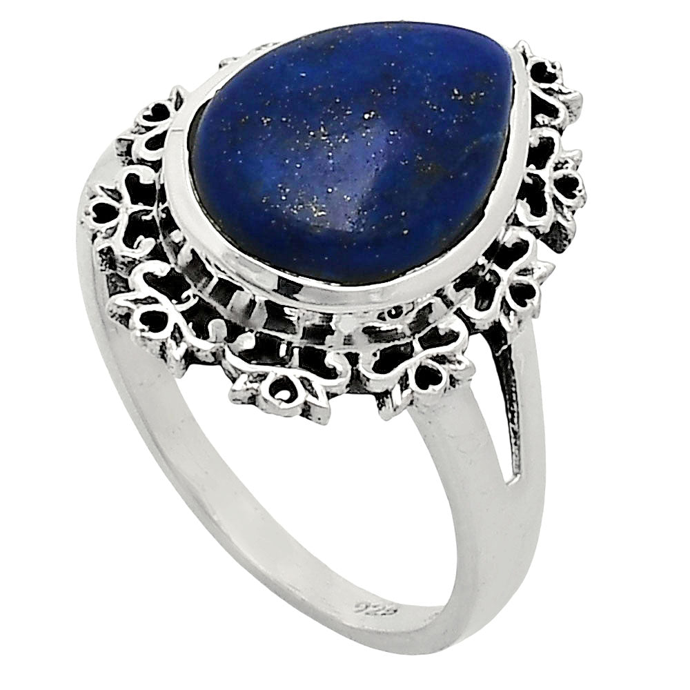 Premium Quality Lapis Lazuli Ring size-9.5 R-1114 42-ER13673