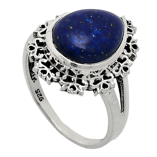Premium Quality Natural Lapis Lazuli Ring size-9 R-1114 42-ER13676