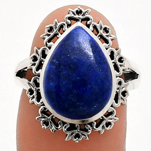 Premium Quality Natural Lapis Lazuli Ring size-7 R-1114 42-ER13677