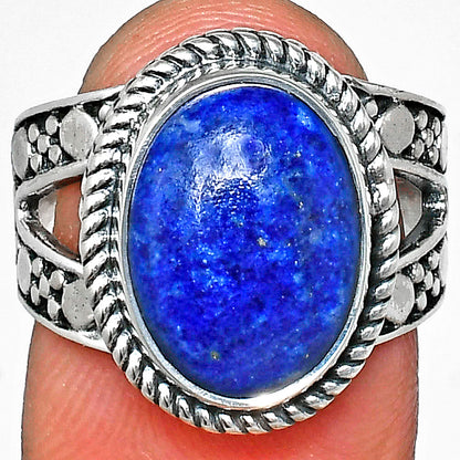 Premium Quality Natural Lapis Lazuli Ring size-7 R-1732 42-ER13683