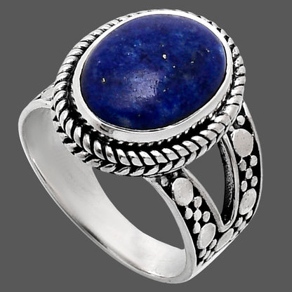 Premium Quality Natural Lapis Lazuli Ring size-7 R-1732 42-ER13683