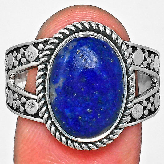 Premium Quality Lapis Lazuli Ring size-10 R-1732 42-ER13684
