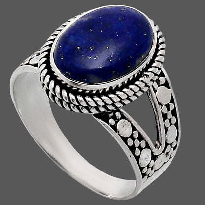 Premium Quality Lapis Lazuli Ring size-10 R-1732 42-ER13684