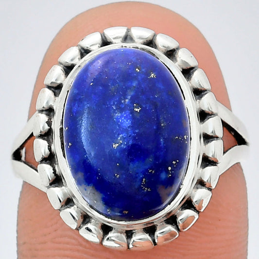 Premium Quality Lapis Lazuli - Afghanistan Ring size-7 R-1071 42-ER13694