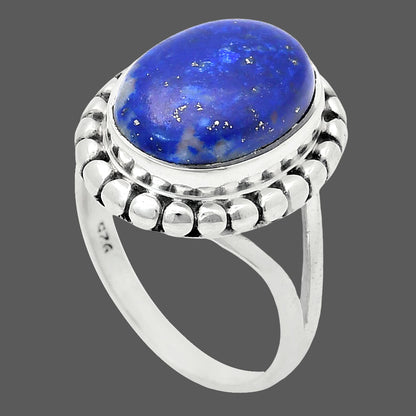 Premium Quality Lapis Lazuli - Afghanistan Ring size-7 R-1071 42-ER13694