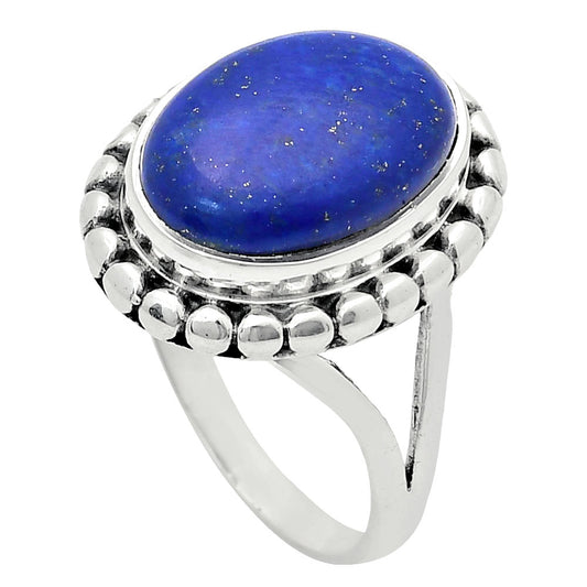 Premium Quality Lapis Lazuli - Afghanistan Ring size-7 R-1071 42-ER13699