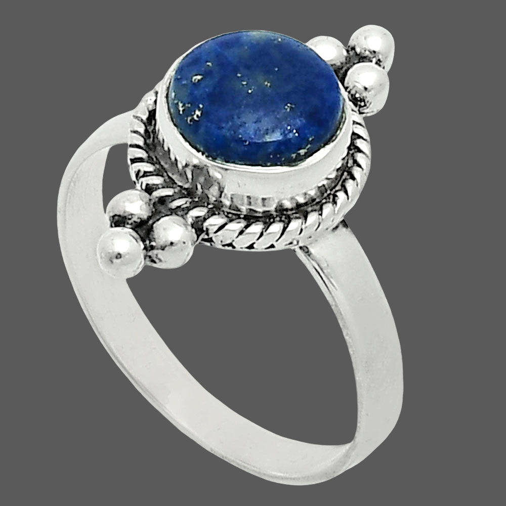 Premium Lapis Lazuli - Afghanistan Ring size-8 R-1127 42-ER13700