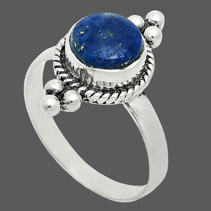 Premium Lapis Lazuli - Afghanistan Ring size-8 R-1127 42-ER13700