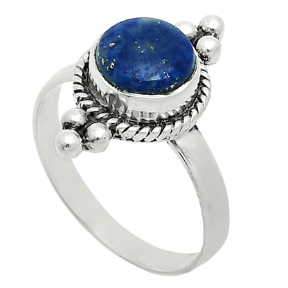 Premium Lapis Lazuli - Afghanistan Ring size-8 R-1127 42-ER13700