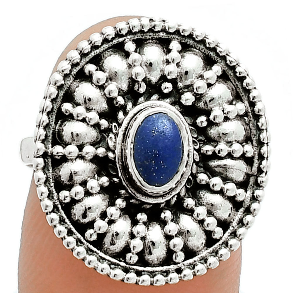 Premium Lapis Lazuli - Afghanistan Ring size-7 R-1691 42-ER13703