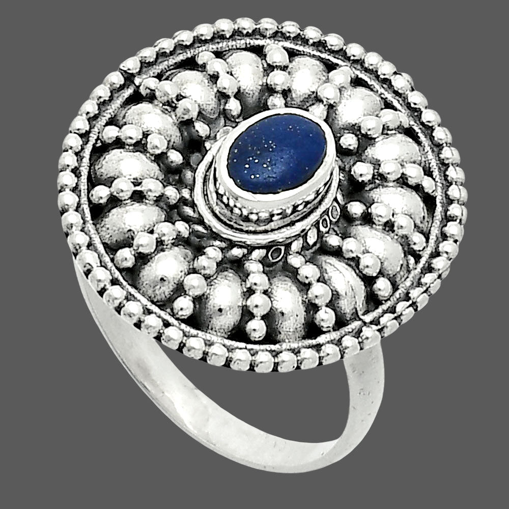 Premium Lapis Lazuli - Afghanistan Ring size-7 R-1691 42-ER13703