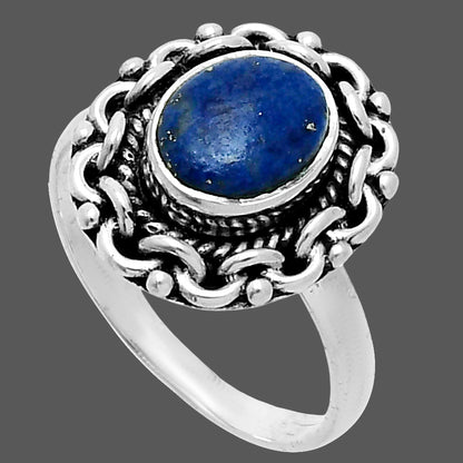 Premium Lapis Lazuli - Afghanistan Ring size-8 R-1667 42-ER13705
