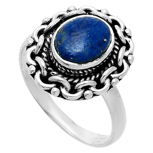 Premium Lapis Lazuli - Afghanistan Ring size-8 R-1667 42-ER13705