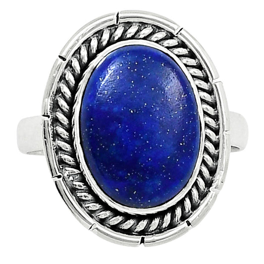 Premium Quality Natural Lapis Lazuli Ring size-8 R-1728 42-ER13739