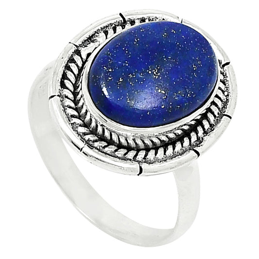 Premium Quality Natural Lapis Lazuli Ring size-9 R-1728 42-ER13741