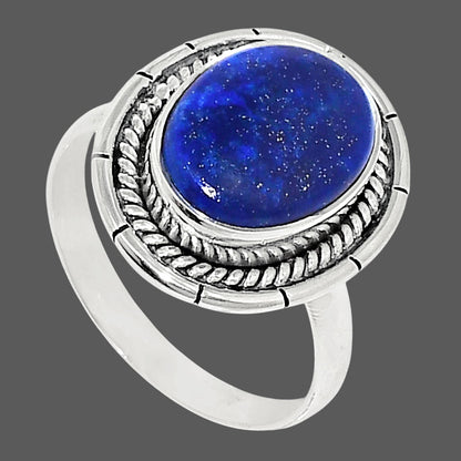 Premium Quality Natural Lapis Lazuli Ring size-9 R-1728 42-ER13742