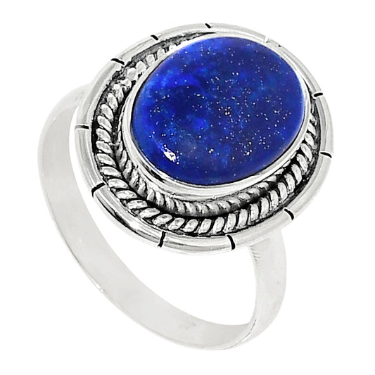 Premium Quality Natural Lapis Lazuli Ring size-9 R-1728 42-ER13742
