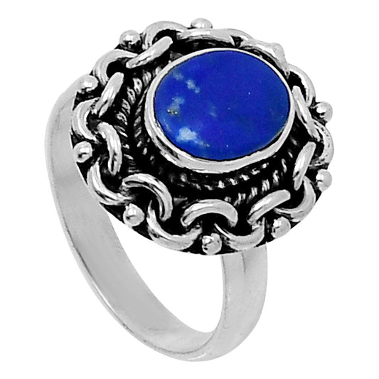 Premium Quality Natural Lapis Lazuli Ring size-6 R-1667 42-ER13785