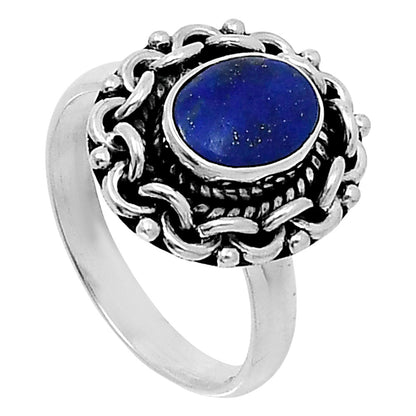 Premium Quality Natural Lapis Lazuli Ring size-7 R-1667 42-ER13786