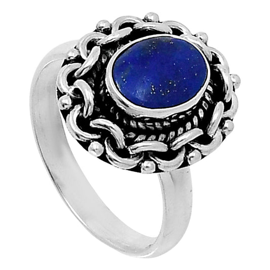 Premium Quality Natural Lapis Lazuli Ring size-7 R-1667 42-ER13786