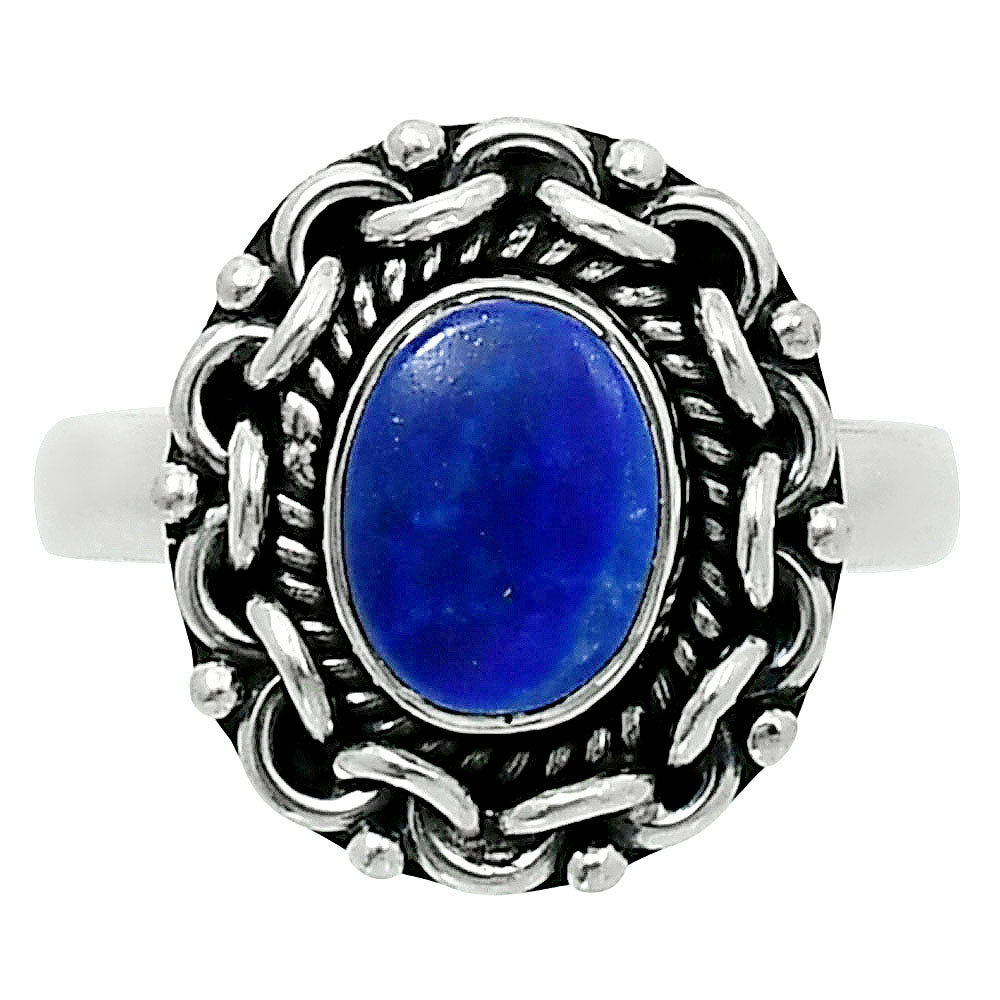 Premium Quality Natural Lapis Lazuli Ring size-8 R-1667 42-ER13789