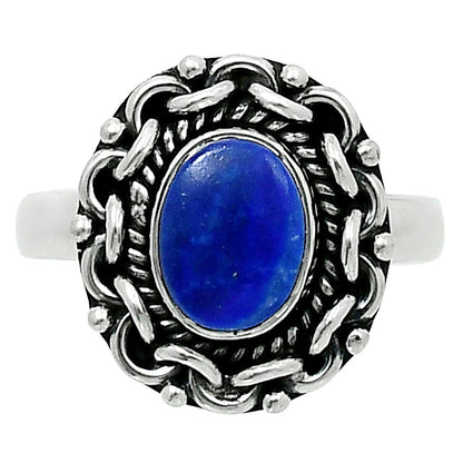Premium Quality Natural Lapis Lazuli Ring size-8 R-1667 42-ER13789