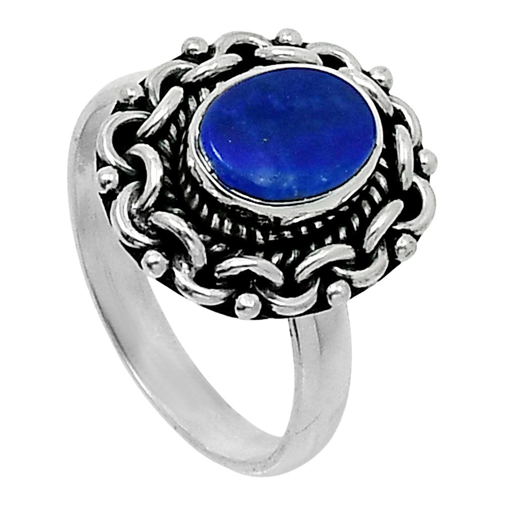 Premium Quality Natural Lapis Lazuli Ring size-8 R-1667 42-ER13789