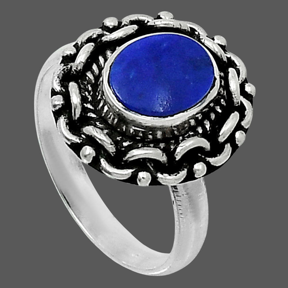 Premium Quality Natural Lapis Lazuli Ring size-8 R-1667 42-ER13790