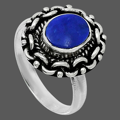 Premium Quality Natural Lapis Lazuli Ring size-8 R-1667 42-ER13790